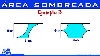 Áreas sombreadas  Ejemplo 3 [upl. by Lahcear979]