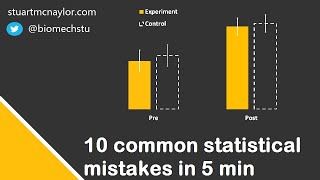 Ten Statistical Mistakes in 5 Min [upl. by Nered]