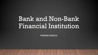 Bank and NonBank Financial Institution  Tagalog and English Version [upl. by Belloir312]