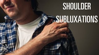 Shoulder subluxation [upl. by Ymmak]