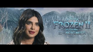 Priyanka Chopra Jonas as Elsa Behind the scene  Frozen 2  Hindi  November 22  Disney Studios IN [upl. by Oile780]