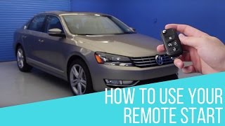 How to Use Remote Start on your Volkswagen [upl. by Enihpled]