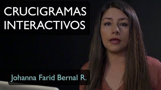 Tutorial Crucigramas interactivos en Educaplay [upl. by Iah]