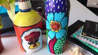 Bottle Art  Step by Step Tutorial [upl. by Asatan]