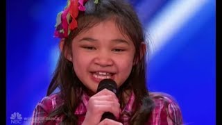 Angelica Hale Future Star STUNS The Crowd OH MY GOD [upl. by Kcirneh]