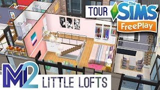 Sims FreePlay  Little Loft Apartments Original Design [upl. by Elora970]