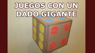 Juegos con un DADO GIGANTE [upl. by Hcaz]