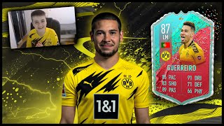 Raphael Guerreiro rates his FUT card  Erné´s FIFA interview [upl. by Ranitta]