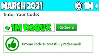 MARCH 2021 ALL NEW PROMOCODES IN ROBLOX WORKING [upl. by Drofla]