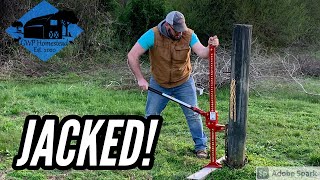 The EASIEST Way to Remove a Fence Post [upl. by Vachel211]