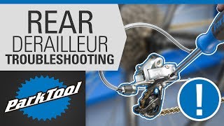 Rear Derailleur  Advanced Troubleshooting [upl. by Nesyaj]