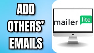 How To ADD OTHERS EMAILS In MAILERLITE On CAMPAIGN [upl. by Jeraldine]