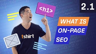 What is OnPage SEO  21 SEO Course by Ahrefs [upl. by Esnofla]