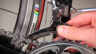 Front Derailleur Adjustment [upl. by Attelocin]