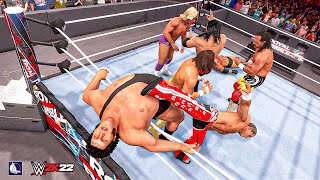 WWE 2K22 30 quotLegendsquot Royal Rumble Match [upl. by Inavoy55]