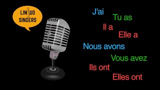 Avoir present tense song  Jai tu as il a [upl. by Aliuqat]