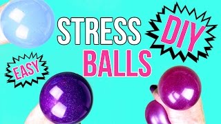 DIY Crafts How To Make A Squishy Stress Ball  Easy amp Cool DIY Project [upl. by Nickolas]