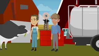 How Is Milk Made Dairy Industry Animation [upl. by Buttaro305]