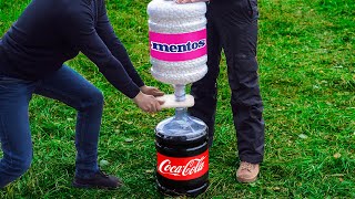 Experiment Coca Cola VS Mentos [upl. by Kylie]