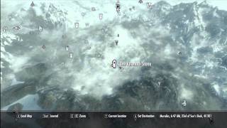 Skyrim The Atronach Stone Location HD 1080p [upl. by Tala]