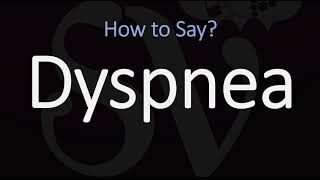 How to Pronounce Dyspnea CORRECTLY Meaning amp Pronunciation [upl. by Yenreit]