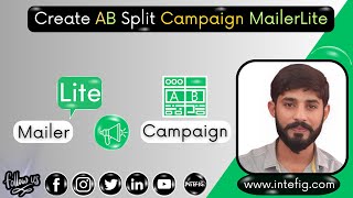 How to Create AB Split Campaign MailerLite [upl. by Euqilegna]