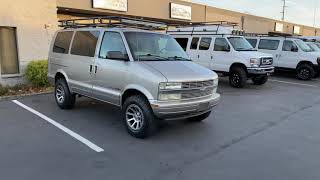 AWD Chevrolet Astro  CUSTOM LIFTED VAN [upl. by Fredric]