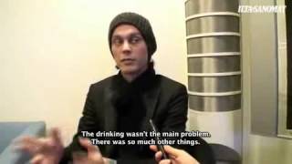 Ville Valo Talks About His Drinking English Subs [upl. by Mil]