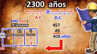 2300 tardes y mañanas – Daniel 814 Cronología de Tiempo [upl. by Hugo640]