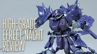 1627  HGUC Efreet Nacht OOB Review [upl. by Johnath]