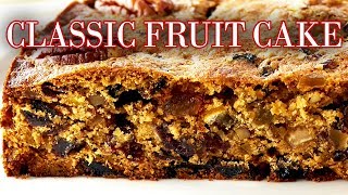 Professional Baker Teaches You How To Make FRUIT CAKE [upl. by Eita]