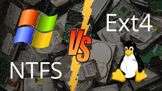 NTFS vs Ext4 [upl. by Tybie]