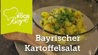 Bayrischer Kartoffelsalat Rezept [upl. by Lladnik323]