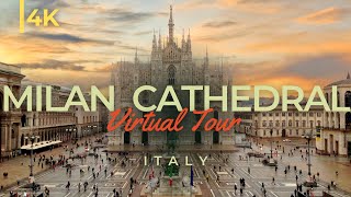 Milan Cathedral 4K  Complete Tour Inside the Stunning Duomo of Milano Italy [upl. by Annaid]