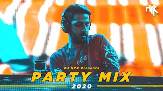 DJ NYK  New Year 2020 Party Mix  Yearmix  Non Stop Bollywood Punjabi English Remix Songs [upl. by Jamin303]