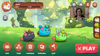 Axie Infinity Origin  Launch Stream [upl. by Retsbew]