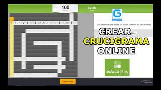 Crear crucigrama online para imprimir Create Online Crossword [upl. by Lasorella]