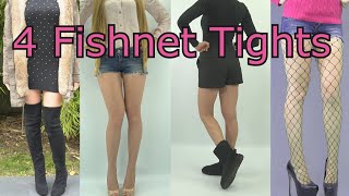 FISHNET Tights Outfits  How to Style Fishnet  TRY ON REVIEW [upl. by Zucker731]