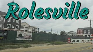 Rolesville NC  A Drive Through Town [upl. by Enaej174]