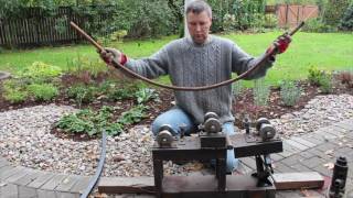 How To Bend Steel Pipe [upl. by Yennek]