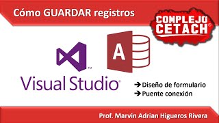 Video 1 Como GUARDAR en Access desde Visual Basic [upl. by Lewan]