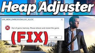 How to Install Heap Adjuster for GTA 5 GTA Gamer [upl. by Ayim94]