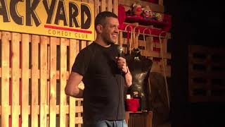 An Italian comedian in London  Francesco De Carlo stand up comedy [upl. by Fong]