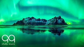 Aurora Borealis amp Northern Lights Music 🔵 Ambient Sounds and Relaxing Music [upl. by Yekciv825]