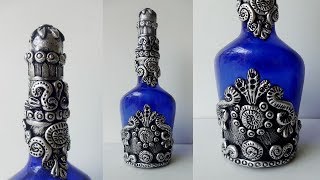 Bottle Craft Ideas Bottle Art  Bottle Decoration [upl. by Marcella374]