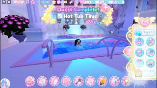 Hot Tub and Vacuum Quest Royale High Campus 3 Dorms [upl. by Mansfield]