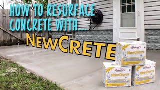 Resurface Your Concrete Driveway [upl. by Evangeline]